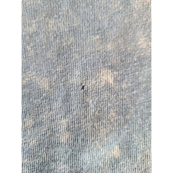 Free People Blue Cotton Top Puff Sleeve Bib Blouse Distressed Wash We The Free - Picture 4 of 9